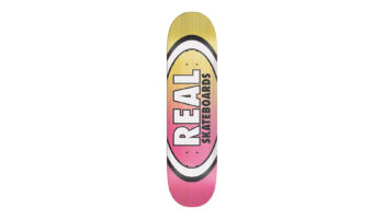Real Skateboards Shine on Oval Skateboard Deck